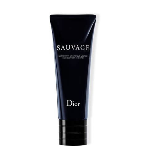 dior sauvage face mask|sauvage face cleanser and mask.